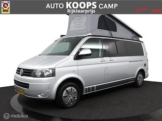 Volkswagen Transporter Buscamper 2.0TDI 115Pk Lang California-look | Breed-bed 140 | 4-zitpl./4-slaapplaatsen | Slaaphefdak |NW.STAAT