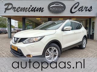 Nissan Qashqai 1.2 116PK Automaat Tekna 17".Alle opties|Parelmoerwit|Nieuwstaat!