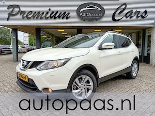 Nissan Qashqai 1.2 116PK Automaat Tekna 17".Alle opties|Parelmoerwit|Nieuwstaat!