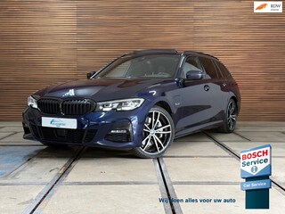 BMW 3-serie Touring 330e High Executive M-Sport| Panorama | ACC | Trekhaak | 360° Camera | HiFi | Leder/Alcantara | Tansanite Blue