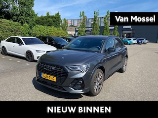 Audi Q3 45 TFSI e S edition | Adaptive cruise control | Glazen panoramadak | 360 graden camera | Navigatie | Stoelverwarming | Dodehoekdetectie | Climate control | Privacy glas | Audi smartphone interface | Trekhaak | Elektr. voorstoelen geh. best.