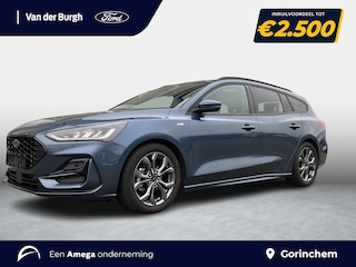 Ford Focus Wagon ST-Line 1.0 ECOboost Hybrid 155pk automaat  - Panoramadak - WinterPack