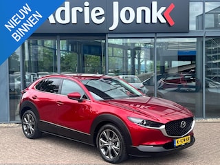 Mazda CX-30 2.0 e-SkyActiv-X M Hybrid Luxury AFNEEMBARE TREKHAAK | NAVIGATIE | LEDER | 1e EIGENAAR | NED.AUTO | STOEL- en STUURVERWARMING | EL. KLEP | BOSE AUDIO | DEALER ONDERHOUDEN | 360 CAMERA |