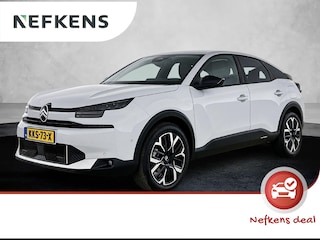 Citroën C4 Max Hybrid 145pk Automaat | Lage kilometerstand | Navigatie | Rondomzichtcamera | Climate control | Adaptieve Cruise control | Parkeersensoren v+a | Head-up display | Keyless | Dodehoeksensor | Halflederen comfortstoelen | Adaptief demping systeem | Apple Carplay/Android Auto | DAB+ radio | Donker getint glas | 18" lichtmetalen velgen |