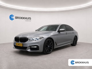BMW 540i 340PK HIGH EXECUTIVE M-SPORT AUTOMAAT / NAVI / LEDER / FULL-LED / CLIMA / PDC / 20" LMV / KEYLESS / HARMAN KARDON / PANO. DAK  / WINTERPAKKET / CRUISECONTROL / UNIEK / NIEUWSTAAT !!