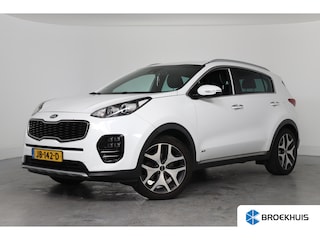 Kia Sportage 1.6 T-GDI 4WD GT-Line First Edition | Dealer Onderhouden! | Trekhaak | Leder | Camera | Clima | Navi | Cruise Control | DAB | Lichtmetalen Velgen