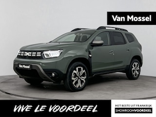 Dacia Duster 1.3 TCe 150Pk Journey | Stoelverwarming | Navigatie | Apple Carplay/Android Auto | Cruise Control | Keyless Entry | Parkeersensoren & Achteruitrijcamera | Climate Control | Dodehoek Detectie | LED Koplampen | Lichtmetalen Velgen 17" |