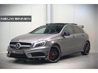Mercedes-Benz AMG 45 4MATIC | Magno | Stoelverwarming | Panoramadak | Aero Pack | Kuipstoelen | Performance Uitlaat | Drivers Pack | Performance Stuur | Navigatie | Camera | Cruise Control | AMG Exclusive | Performance