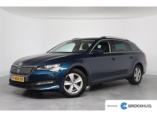 Skoda Superb Combi 1.5 TSI ACT Business Edition | Dealer Onderhouden! | Trekhaak | LED | Memory Zetel | Cruise Adaptive | Stoelverwarming | Navi | Clima | Parkeersensoren | Lichtmetalen Velgen