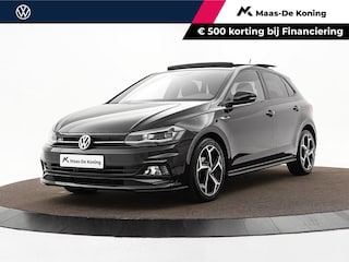 Volkswagen Polo 1.0 TSI 95pk R-line · Panoramadak · Camera · Keyless · Stoelverwarming · Parkeerassistent · 17"Velgen · Draadloze Telefoonlader ·