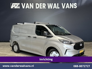 Ford Transit Custom 2.0 TDCI 150pk L1H1 Inrichting Euro6 Airco | Camera | LED | Apple Carplay | Cruisecontrol Android Auto, 2590kg Trekhaak, Verwarmde voorruit, Stoelverwarming, Parkeersensoren, Dakdragers, Bijrijdersbank