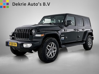 Jeep Wrangler Unlimited 4xe Hybride 380 Sahara / Trekhaak / Leder / Stuur-Stoelverwarming / Pdc.+Camera / Comf.& Convenience Pack /