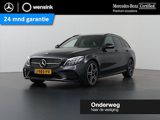 Mercedes-Benz C-klasse Estate 180 Business Solution AMG | Night | Panoramadak | Multibeam | Widescreen | Achteruitrijcamera |