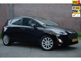 Ford Fiesta 1.0 EcoBoost Titanium 100PK, Nav, A.Rij Camera, Climat en cruise control, Ned. Auto