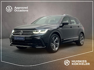 Volkswagen Tiguan R-Line Business 1.5 TSI 150pk DSG Automaat Trekhaak, Panoramadak, Lederen bekleding, Adaptive cruise control, Elektrische achterklep, LED matrix koplampen