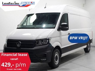 Volkswagen Crafter 2.0 TDI 140 pk L4H3 Airco, Cruise Control Geveerde Stoel, PDC V+A, 3-Zits, Nieuw ongebruikt
