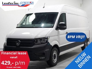 Volkswagen Crafter 2.0 TDI 140 pk L4H3 Airco, Cruise Control Geveerde Stoel, PDC V+A, 3-Zits, Nieuw ongebruikt