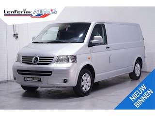 Volkswagen Transporter 2.5 TDI 130 pk Lang 5 Cilinder Youngtimer Airco Cruise Control, Trekhaak 2.500 kg, 2-Zits