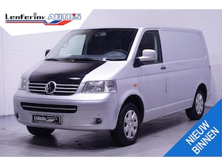 Volkswagen Transporter 2.5 TDI 130 pk 5 Cilinder, Youngtimer Airco 16" LMV, Trekhaak, PDC V+A, 3-Zits, APK 02-2026