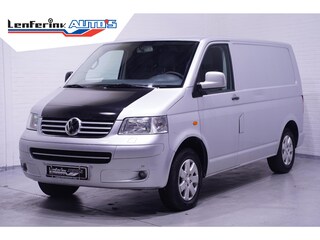 Volkswagen Transporter 2.5 TDI 130 pk 5 Cilinder, Youngtimer Airco 16" LMV, Trekhaak, PDC V+A, 3-Zits, APK 02-2026