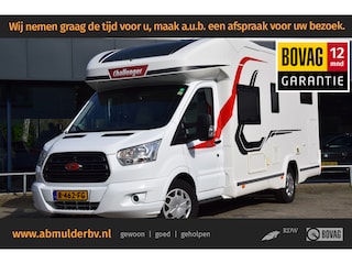 Challenger 287 GA | 170PK | 4 slaapplekken, 2x vast + hefbed | 4 Zitplaatsen | Douche & Toilet | Handgeschakeld (6 versnellingen) | Airco | NIeuwe APK | Complete historie | Cruise Control | Luifel | Parkeercamera |