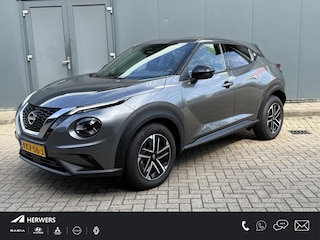 Nissan Juke 1.0 DIG-T N-Connecta / Fabrieksgarantie tot 4-2028 / Navigatie / Camera / Stoel Verwarming / Stuurwiel Verwarming / Apple Carplay & Android Auto / Cruise Control / Clima / PDC /