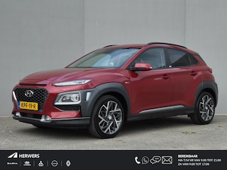 Hyundai Kona 1.6 GDI HEV Premium / Dealer onderhouden / Head Up Display  / Adaptief cruise control / Achteruitrijcamera / Trekgewicht 1300 kg / Stuur- & Stoelverwarming / Stoelventilatie / Keyless Entry/Start / Krell audio systeem / Draadloze telefoon lader /