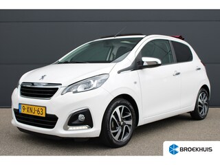 Peugeot 108 1.0 e-VTi Première Top | Navi by app | Open dak | Climate control | Keyless | Bluetooth | Lichtmetaal |