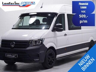 Volkswagen Crafter 2.0 TDI 140 pk L4H3 Dubbel Cabine 6p Airco, Cruise control, 17" LMV, Treeplanken, PDC V+A