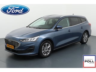 Ford Focus 125pk Eco Hybrid Titanium Sync-4 Groot Navi Full LED Privacy glass 1e Eigenaar NL-Auto Wagon