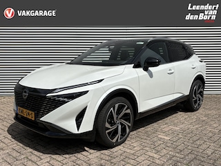 Nissan Qashqai 1.3 MHEV Xtronic Tekna Plus AUTOMAAT | Massagestoelen | Stpel/Stuur/Voorruit verwarming | Adaptieve Cruise | Elektr. achterklep | TEKNA+ | Panoramadak | 20 INCH