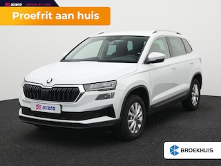 Skoda Karoq 1.5 TSI ACT Business Edition 1500KG Trekgewicht | Camera | Parkeersensoren Voor + Achter | Carplay | LED | Climate | Cruise | Achteruitrijcamera | Airco (automatisch) | Apple Carplay/Android Auto|telefoonintegratie premium
