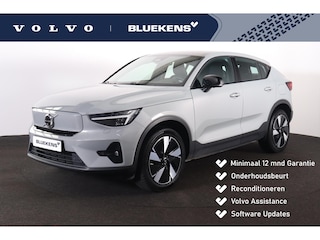 Volvo C40 Extended Range Ultimate 82 kWh - Panoramadak - IntelliSafe Assist & Surround - 360º Camera - Harman/Kardon audio - Verwarmde voorstoelen, stuur & achterbank - Parkeersensoren voor & achter - Elektr. bedienb. voorstoelen met geheugen links - Draadloze tel. lader - Warmtepomp - Inklapbare trekhaak - 19' LMV