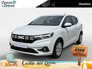 Dacia Sandero 100PK TCe ECO-G Expression | 1e eigenaar | Airco | Parkeersensoren | Camera | Apple CarPlay/Android Auto | Elektrische Ramen & Spiegels | Licht & Regen Sensor | Full LED |
