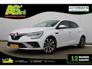 Renault Mégane 1.3 TCe R.S. Line Half Leder Sportstoelen Navigatie Achteruitrijcamera Carplay Android 17 inch LMV