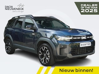 Dacia Bigster 1.8 Hybrid 155 Journey AUTOMAAT / PACK ASSIST & WINTER / NAVI / E.L. ACHTERKLEP / STOELV. / STUURV. / VOORRUITV. / 360° CAMERA / BLINDSPOT / ADAPT. CRUISE / CLIMATE DUAL ZONE / 19'' LMV