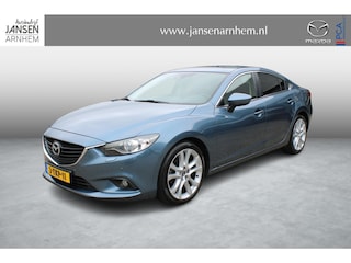 Mazda 6 Sedan 2.0 HP GT-M , Trekhaak, Leder, Bose, Clima, Cruise, Camera, PDC, LMV 19 Inch, RVM, LKA
