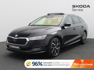 Skoda Octavia Combi 1.4 TSI iV PHEV Business Edition Plus 204PK DSG SOH 98%, Trekhaak, Pano-Schuifdak, Head-Up Display, Virtual Pedal, Achteruitrijcamera, Keyless, Voorruitverwarming, Memorystoel