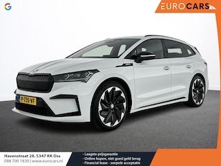 Skoda Enyaq iV 80 Sportline Navigatie Climate Pack Camera DAB Led Lichtmetalen Velgen Parkeer sensoren