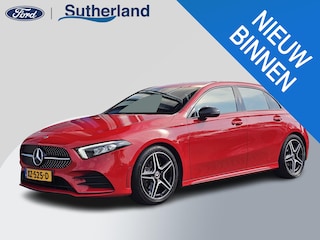 Mercedes-Benz A-klasse 180 Business Solution AMG Night Upgrade Zéér luxe | Alcantara leder | Stoelverwarming | Achteruitrijcamera | Full led | Virtual cockpit | etc.