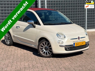 Fiat 500 1.2 Rock Cabrio | automaat | Bianco Gioioso | leder | clima | Xenon |