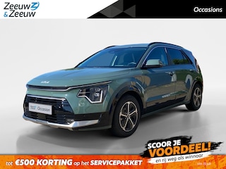 Kia Niro 1.6 GDi PHEV DynamicPlusLine | Climate control | Leder | Stoel,- en stuurverwarming | LM velgen | Navigatie | Schuifdak | Keyless |
