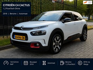 Citroën C4 Cactus 1.2 PureTech Shine 2018 AUTOMAAT|CAMERA