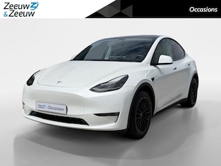 Tesla Model Y 351PK Long Range AWD 75 kWh Automaat | 1e eigenaar | Panoramadak | Basic Autopilot | 360 Camera | Stoelverwarming | Leder | Elektrische Achterklep | Elektrische Stoelen | Full LED |