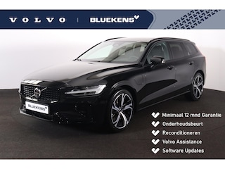 Volvo V60 T6 Recharge AWD Plus Dark - Panorama/schuifdak - IntelliSafe Assist & Surround - 360º Camera - Harman/Kardon audio - Verwarmde voorstoelen, stuur & achterbank - Parkeersensoren voor & achter - Elektr. bedienb. voorstoelen met geheugen - Head up display - Extra getint glas - 19' LMV