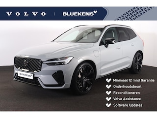 Volvo XC60 T8 Recharge AWD Ultra Black Edition Exec - Luchtvering - Panorama/schuifdak - IntelliSafe Assist & Surround - 360º Camera - Bowers & Wilkins audio - Adaptieve LED koplampen - Verwarmde voorstoelen, stuur & achterbank - Parkeersensoren voor & achter - Elektr. bedienb. voorstoelen met geheugen - Head up display - Draadloze tel. lader - Extra getint glas - 21' LMV
