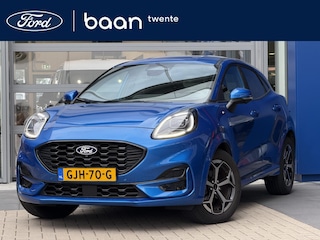 Ford Puma 1.0 EcoBoost Hybrid ST-Line | Winter Pack | Adaptieve Cruise | Elekt. achterklep | Camera rondom | Desert Island Blue