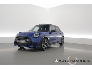 Mini Cooper 5-Deurs 1.5 C John Cooper Works | Pano | HUD | Stoel- Stuurverw. | Blazing Blue | 18'' LMV | Camera | Cruise | Carplay + NAV