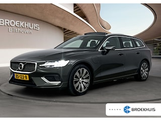 Volvo V60 2.0 T8 Twin Engine AWD Inscription | Panoramadak | Harman en Cardon | Blis | PDC V+A en camera | Adaptie Cruiscontrol | Lederen bekleding-Stoelverwarming |
