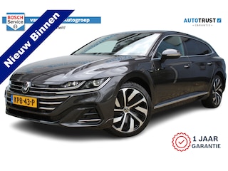 Volkswagen Arteon 1.4 TSI eHybrid R-Line Business+ | Incl. 12 maanden Garantie | SoH 92% | Dealer onderhouden | Panorama dak | Stoelmassage | Stoelverwarming V+A | Stuurverwarming | Elektrisch verstelbare stoelen met memory | Elektrisch wegklapbare trekhaak | Elektrische kofferbakklep | Adaptive cruise controle | Head-Up display | 360° Camera | Dodehoekdetectie | Apple CarPlay/Andriod Auto | Navigatie |